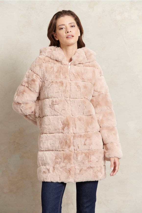 LONG FAUX FUR JACKET 2223532BE